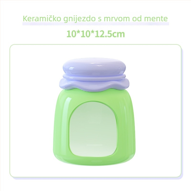 Keramičko gnijezdo za hamstera, branda Jonsanty/Chong Shangtian; porijeklo Zhangzhou, Fujian; materijal keramika; kategorija hrana za kućne ljubimce