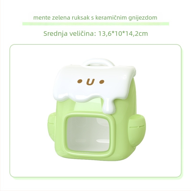 Keramičko gnijezdo za hamstera, branda Jonsanty/Chong Shangtian; porijeklo Zhangzhou, Fujian; materijal keramika; kategorija hrana za kućne ljubimce