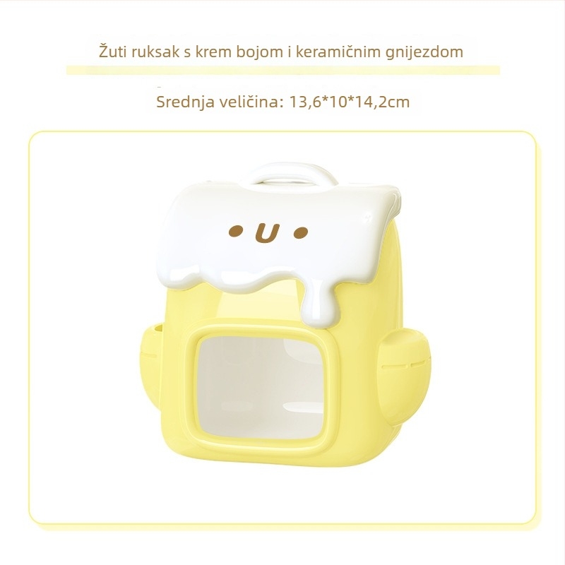 Keramičko gnijezdo za hamstera, branda Jonsanty/Chong Shangtian; porijeklo Zhangzhou, Fujian; materijal keramika; kategorija hrana za kućne ljubimce