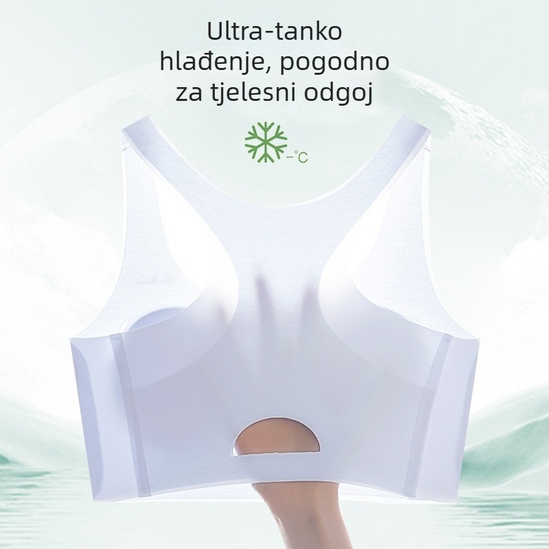 Bezšivni sportski top za djevojčice 9-16 godina