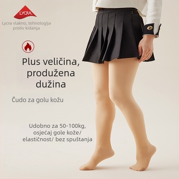 Najlon čarape s podizanjem stražnjice, oblikovanje, debeli sloj, jednobojne