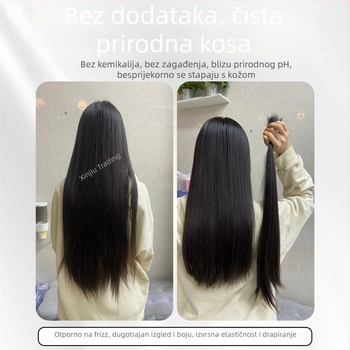 Muška perika za cijelu glavu, kratka duljina, potpuno ručno tkana, prava ljudska kosa, pogodna za muškarce srednje dobi i starije dobi