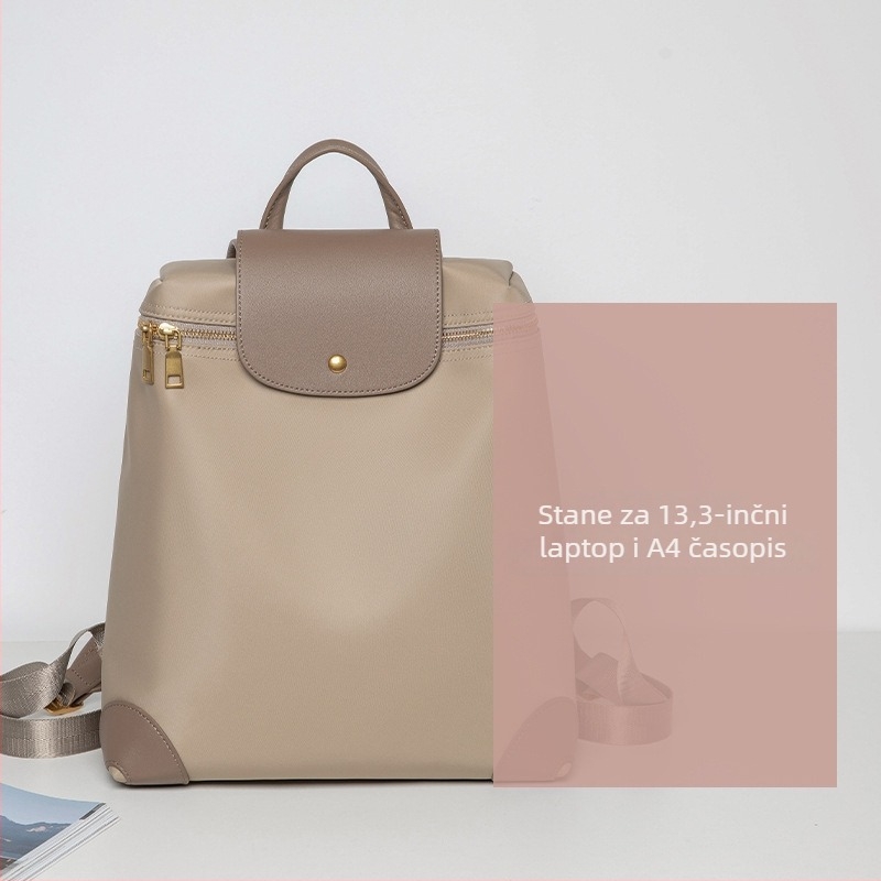 Ruksak s poklopcem i velikim kapacitetom; materijal Oxford, otvaranje tip poklopca, vodootporan, otporan na habanje, džep za prijenosno računalo