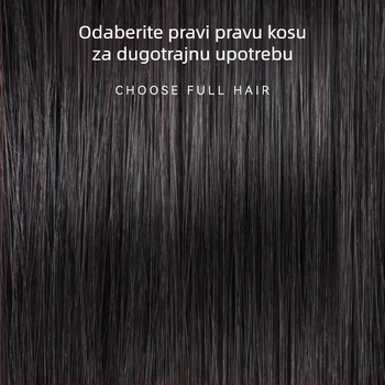 Muška perika od pravih ljudskih vlasi, kratka duljina, može se obojiti, model: Men's replacement block-Morgan hot.