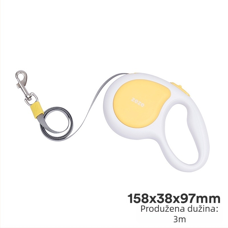 Zeze vodilica za pse s I-oblik dizajnom, podesiva, protiv isklizavanja, u stilu vest, za male pse; materijal: poliester, poliacetalna smola, cinkov spoj