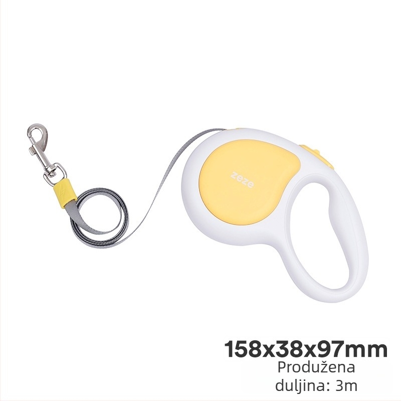 Zeze vodilica za pse s I-oblik dizajnom, podesiva, protiv isklizavanja, u stilu vest, za male pse; materijal: poliester, poliacetalna smola, cinkov spoj