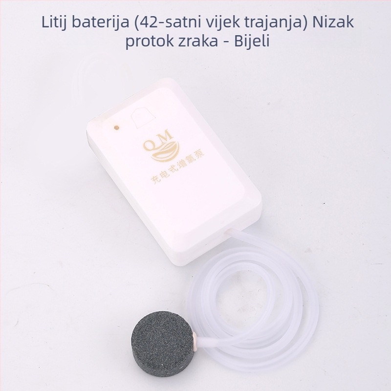 Prijenosna oksigenska pumpa za akvarij – DC napajanje, 118 g, marka Chuangqimei