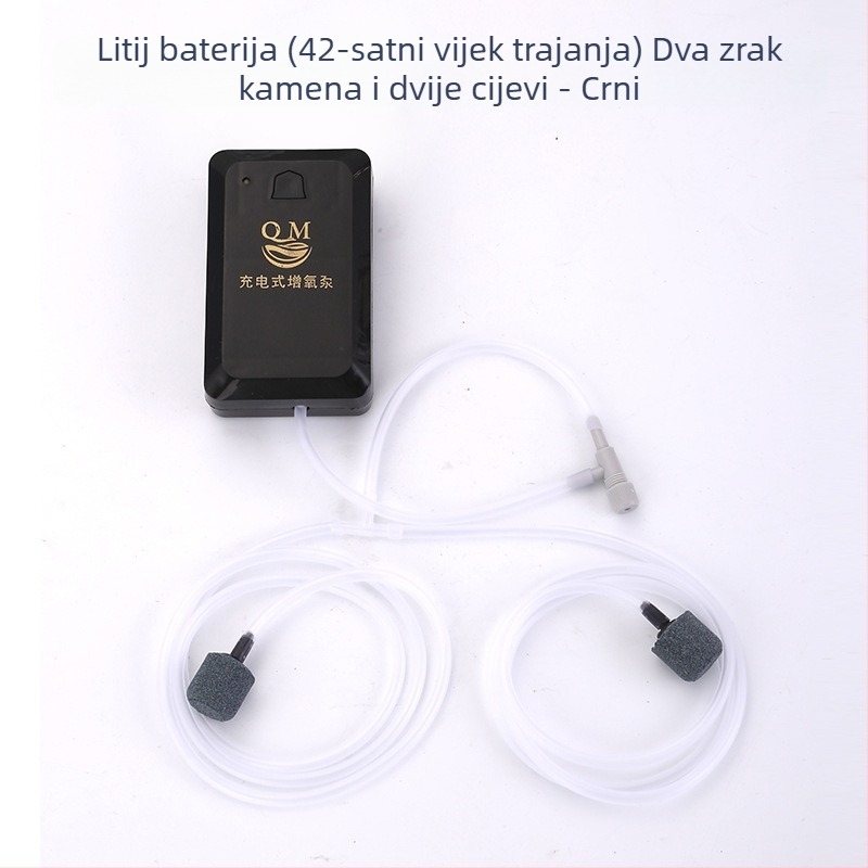 Prijenosna oksigenska pumpa za akvarij – DC napajanje, 118 g, marka Chuangqimei