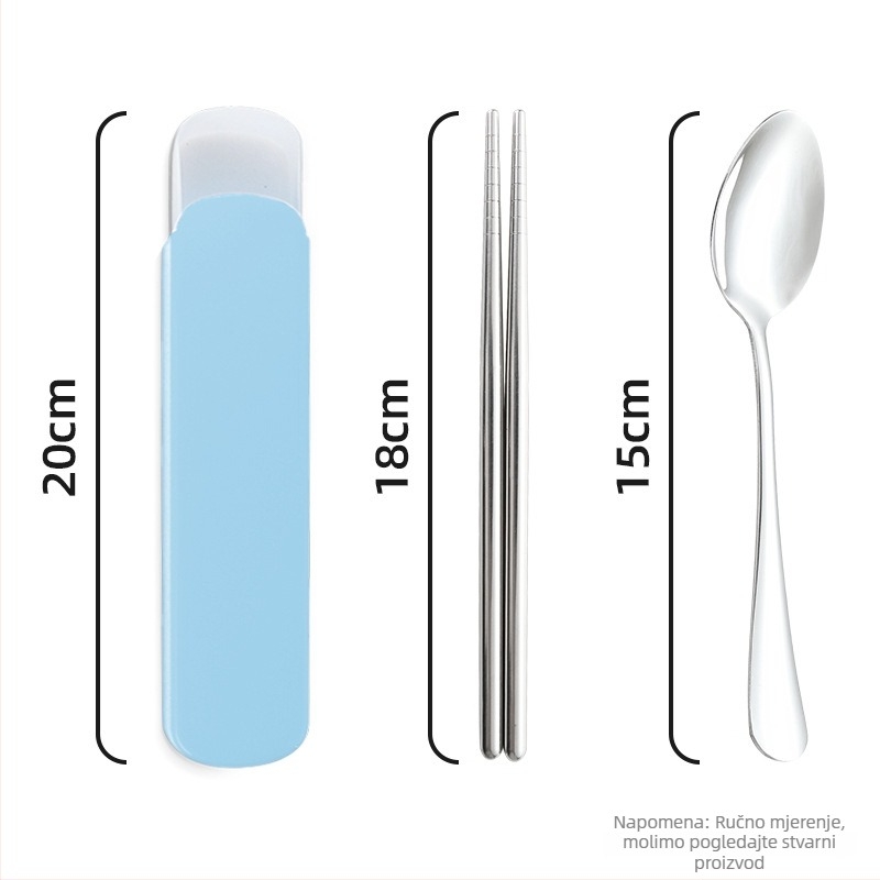 Izolirana zdjela od 304 nehrđajućeg čelika s poklopcem, 800–1000 ml, okrugla, podijeljena, prenosna kutija za ručak