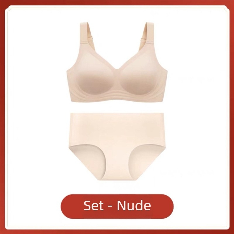 Set sportske grudnjaka — 3/4 košarica, Tanki oblik košarice, Fiksne dvostruke naramenice, Stražnji troredni kopčanje, Spandeks