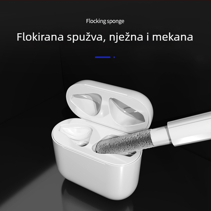 Q1 alat za čišćenje slušalica — višenamjenski alat za AirPods, prijenosno računalo, mobitel, računalo i digitalnu kameru (lansiran 2022.)