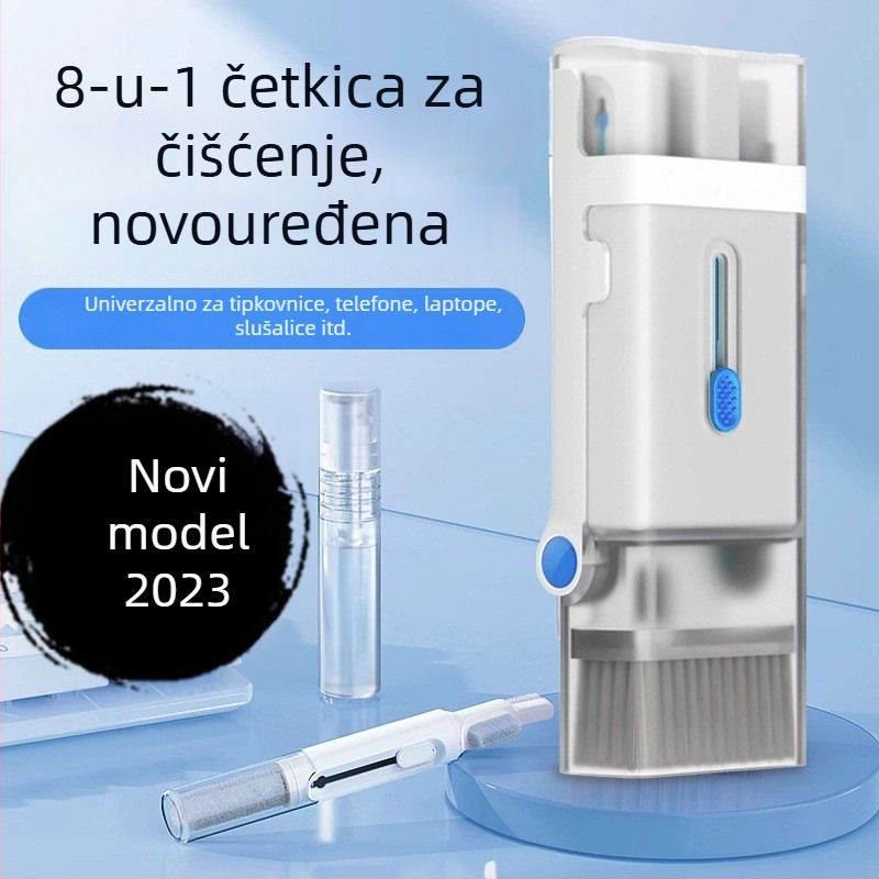 WMOI TEC Q6X Višenamjenski set za čišćenje — ABS materijal, univerzalna kompatibilnost, 0.07 kg