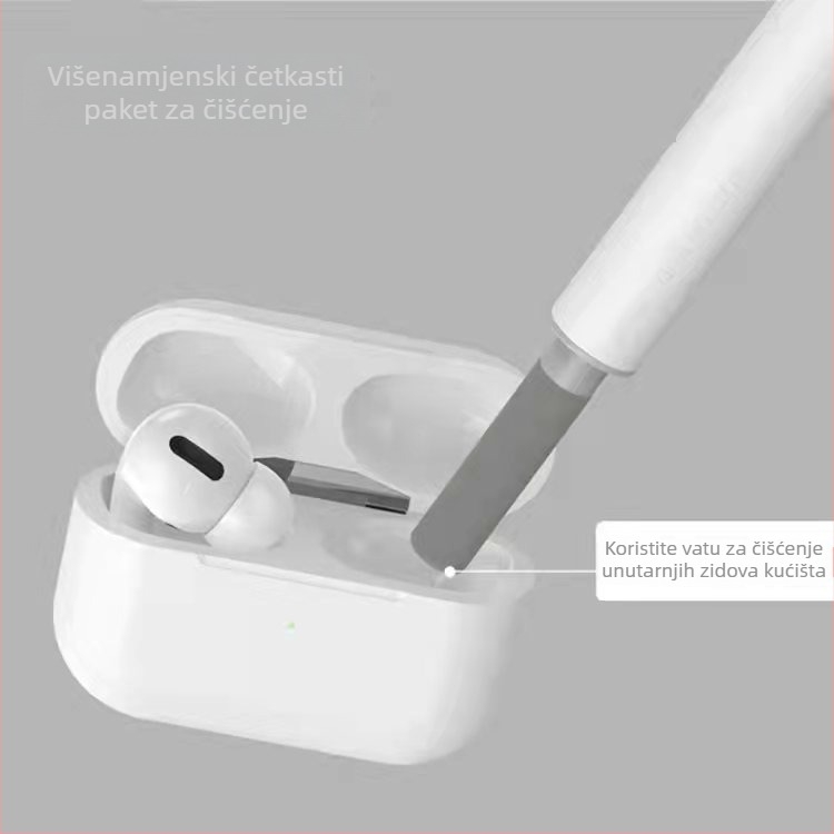 Xuan Fan Q5 čistilna šipka za slušalice – ABS, 3-dijelni set za čišćenje, OEM logotip