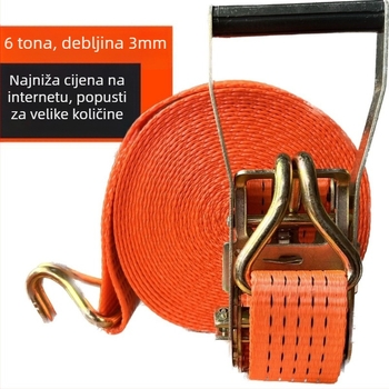 6t Napinjač užeta za kamion, ručni, teški, bez zavarivanja, napinjač pojasa