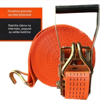 6t Napinjač užeta za kamion, ručni, teški, bez zavarivanja, napinjač pojasa