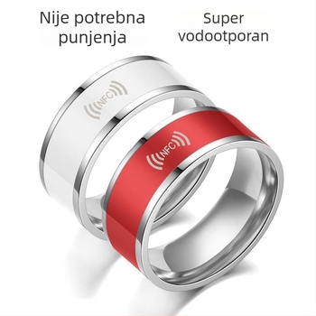 Prsten od nehrđajućeg čelika, elektroplatiranje, drugi oblik, unisex