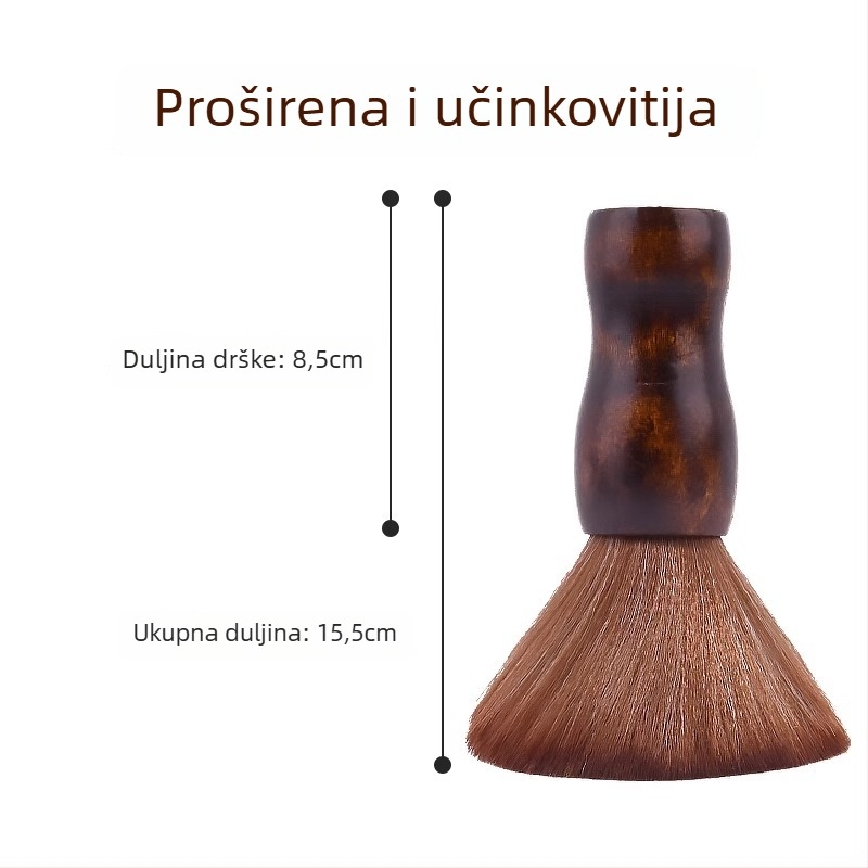 Četka za čišćenje računala, antistatična, vlaknasta četka za prašinu, univerzalna upotreba, 110 g, model 98413