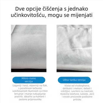 Apple mikrovlakna krpa za čišćenje za prijenosna računala, mobilne uređaje i zaslone računala — 10 g, lansirano 2021.