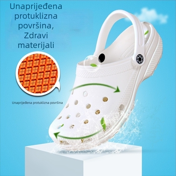 Unisex Crocs-stil kloge s EVA gornjim dijelom, gumom na potplati, debljina 2–3 cm, protuklizne
