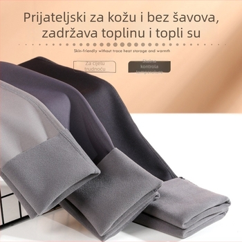 Trudničke legice do gležnja, debeli topli najlon-spandeks mješavina, visoka elastičnost, tijesan kroj, podrška trbuhu, Beautiful Mother