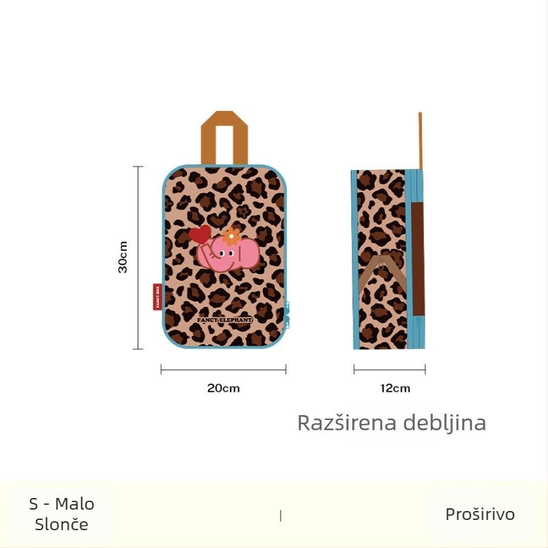 Banda putna torba za pohranu - poliesterska, vodootporna, komprimirajući organizator, kapacitet ispod 20 L, unisex