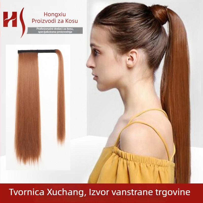 Poni perika, vlakna otporna na toplinu, model D1013, Louise Beauty, nije za bojanje