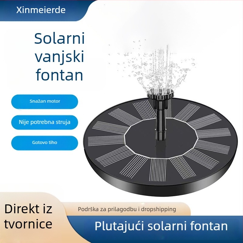 Fontana od smole s raspršivanjem uzorka