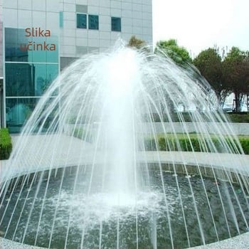 Programabilna fontanska mlaznica — mesing, s ventilom, univerzalni izravni mlaz, čista mlaznica, Meihuan