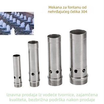 Haiyan 304 nehrđajući čelik mlaznica fontane s mjehurićima za dvorišta, trgove i vodene elemente