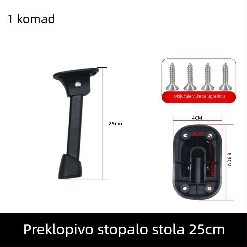 Podkovaste noge za stol – karbonska čeli, moderni minimalisticki stil, Jin Yachuang Hardware