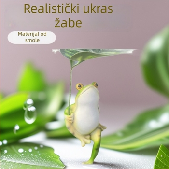 Žabja figura od smole za vrtne i ribnjaka dekor, kineskog stila