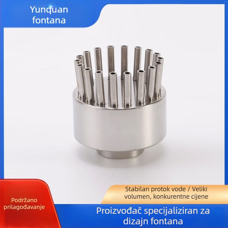 Krona mlaznica za fontane - nehrđajući čelik, krajolici i parkovi te unutarnji prostori, Yunquan