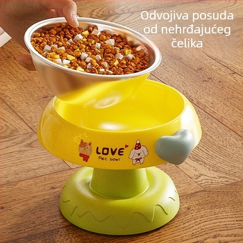 Posuda za mačke od plastike, brenda MC, ovlaštena privatna marka