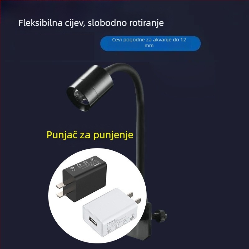 Mini reflektor za akvarij s tri tajmera (Šifra artikla ER126516512612; Uvoz: Ne; Ekskluzivno snabdijevanje izvoza preko granice: Da)
