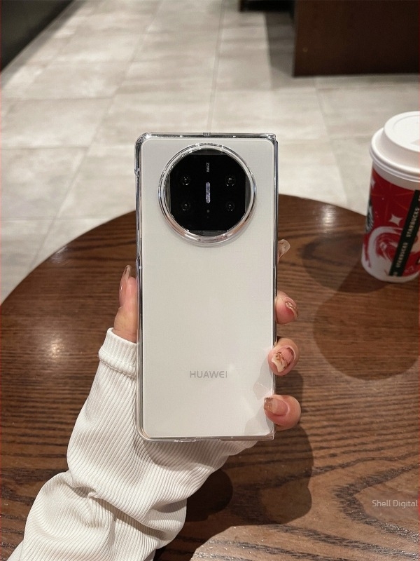 Prozirno kućište za Huawei Mate X6, ultra-tanki matirani tvrdi kućište za sklopivi zaslon