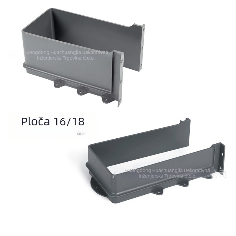 U-oblika brtvilo za odvodnjavanje za ormarić i kupaonicu — ABS, model 627, specifikacije 627/262, stil Moderno jednostavno, Lindai