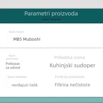 Poklopac odvoda za umivaonik od nehrđajućeg čelika, starinski dizajn odvoda, kuhinjski dodatak, novi kineski stil