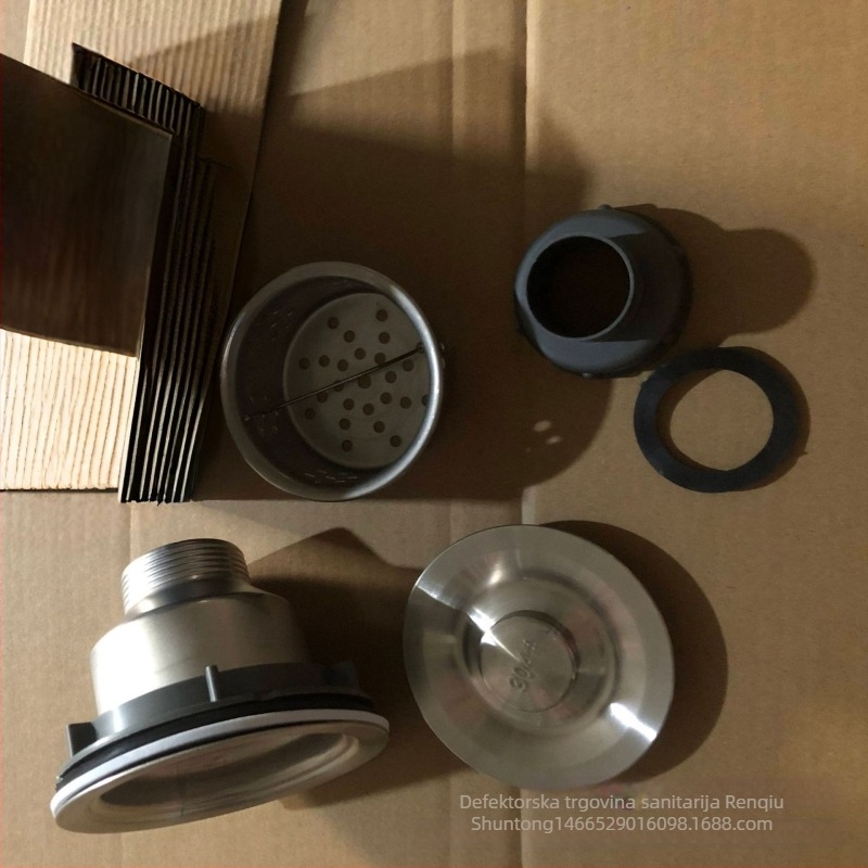 Nehrđajući čelični odvod za kuhinjski sudoper, model 8110, 201 čelika, britski tip odvoda, Shuntong, prilagodljiv