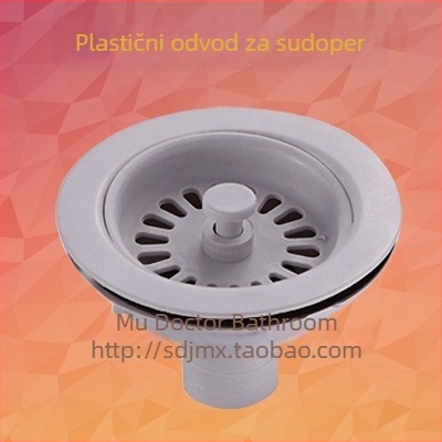 mbs plastični odvodni uređaj za sudoperu – model Plastic Sink Drainer, materijal plastika, za pranje povrća
