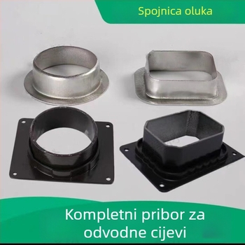 AA25 aluminijska legura odvoda žlijeba, povlačni tip, montaža u britskom stilu, novi kineski stil