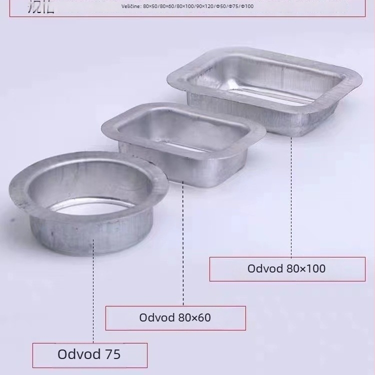 AA25 aluminijska legura odvoda žlijeba, povlačni tip, montaža u britskom stilu, novi kineski stil