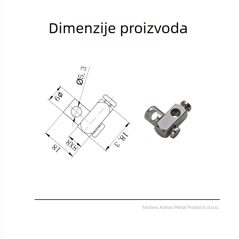 Bakrena slavina za sudoper s podiznim mehanizmom i okretom spoja — XUBO model 3.01.2045.06