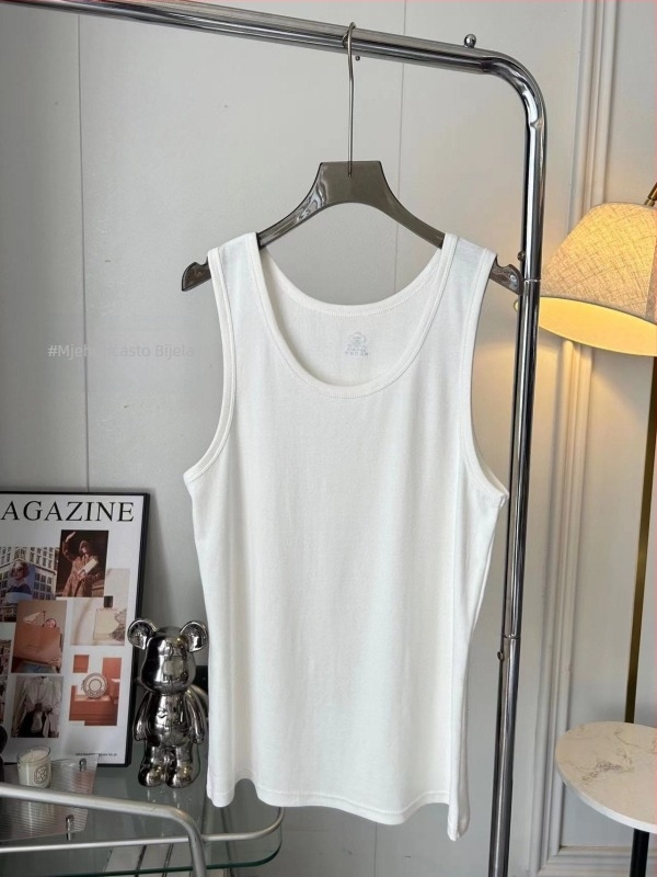 Sportska vesta za mlade – četiri sezone, jednofarbni uzorak, 95% pamuk