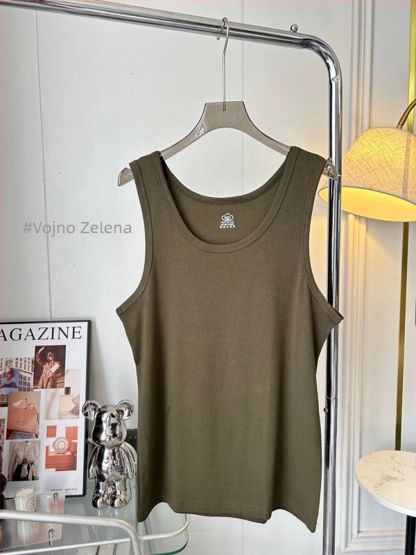 Sportska vesta za mlade – četiri sezone, jednofarbni uzorak, 95% pamuk