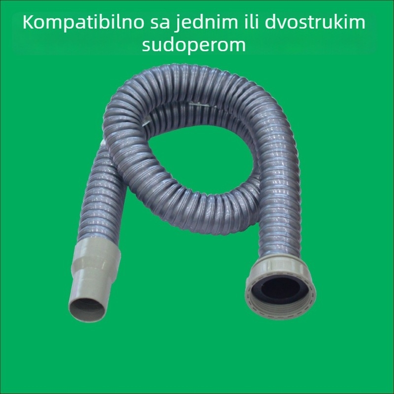 Dr. Dee PVC produženje kućne kanalizacijske cijevi — odvodna cijev za jednostavnu drez, kontrola mirisa