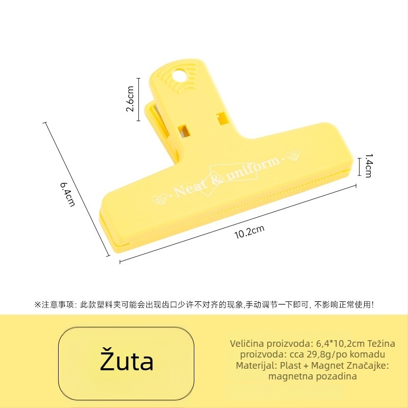 Yaxu klips za planer, vintage plastični klip