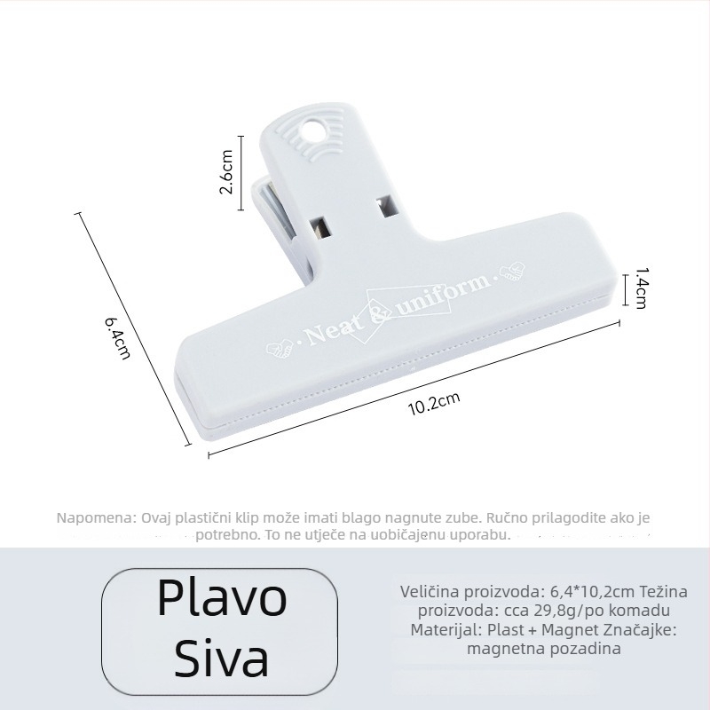 Yaxu klips za planer, vintage plastični klip