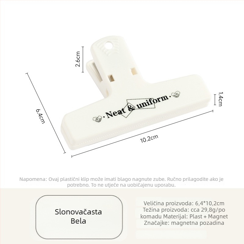 Yaxu klips za planer, vintage plastični klip