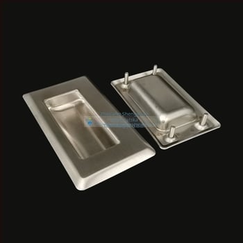 Drška za ormar od nehrđajućeg čelika, skriveno ugrađena, model LSY-203, kromirana površina