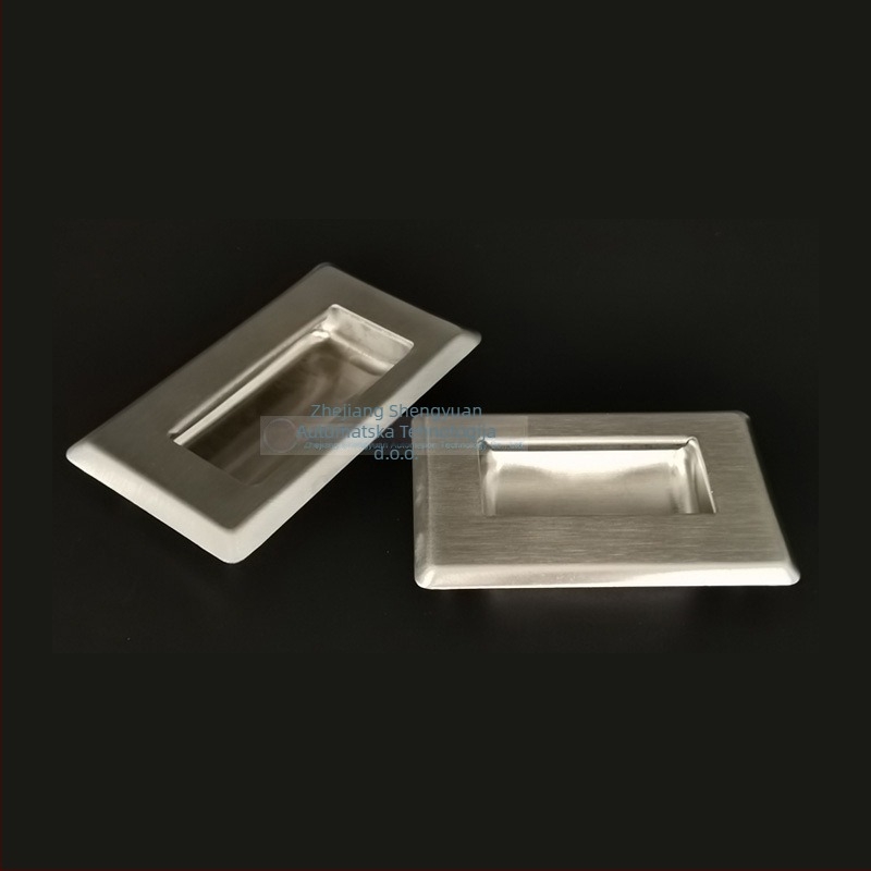 Drška za ormar od nehrđajućeg čelika, skriveno ugrađena, model LSY-203, kromirana površina